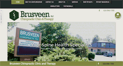 Desktop Screenshot of brusveenchiropractic.com